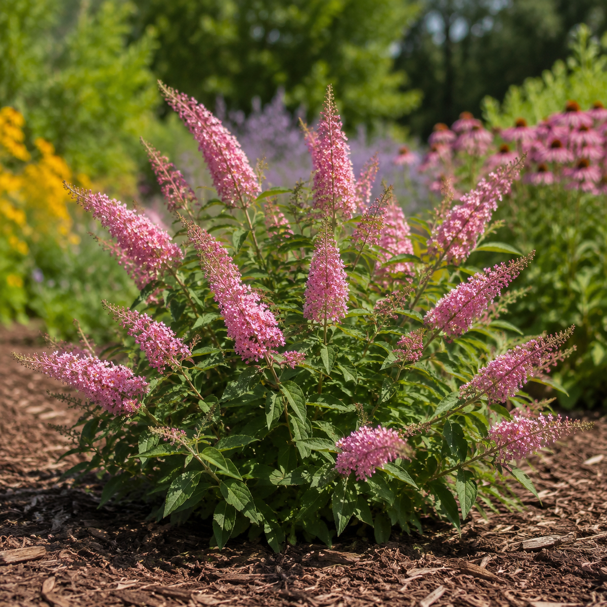Pugster Pinker Butterfly Bush