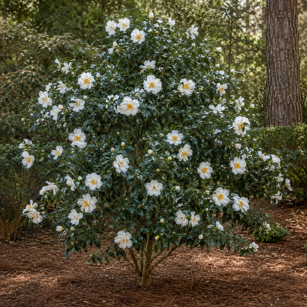 Camellia Setsugekka (White)