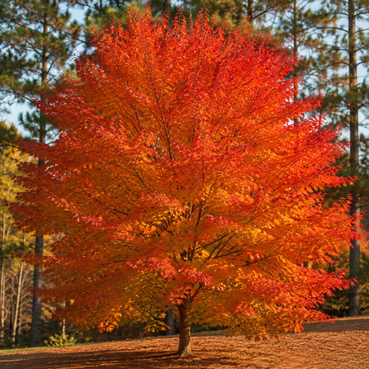 Japanese Maple Glowing Embers